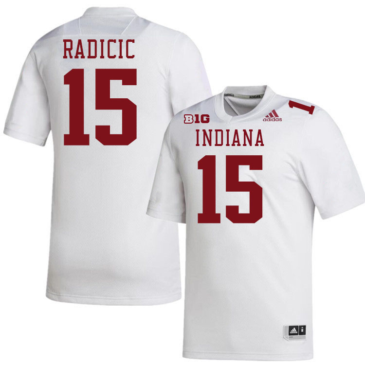 Nico Radicic Indiana Jerssey,Indiana University Hooisers Football Jersey,Uniforms-White